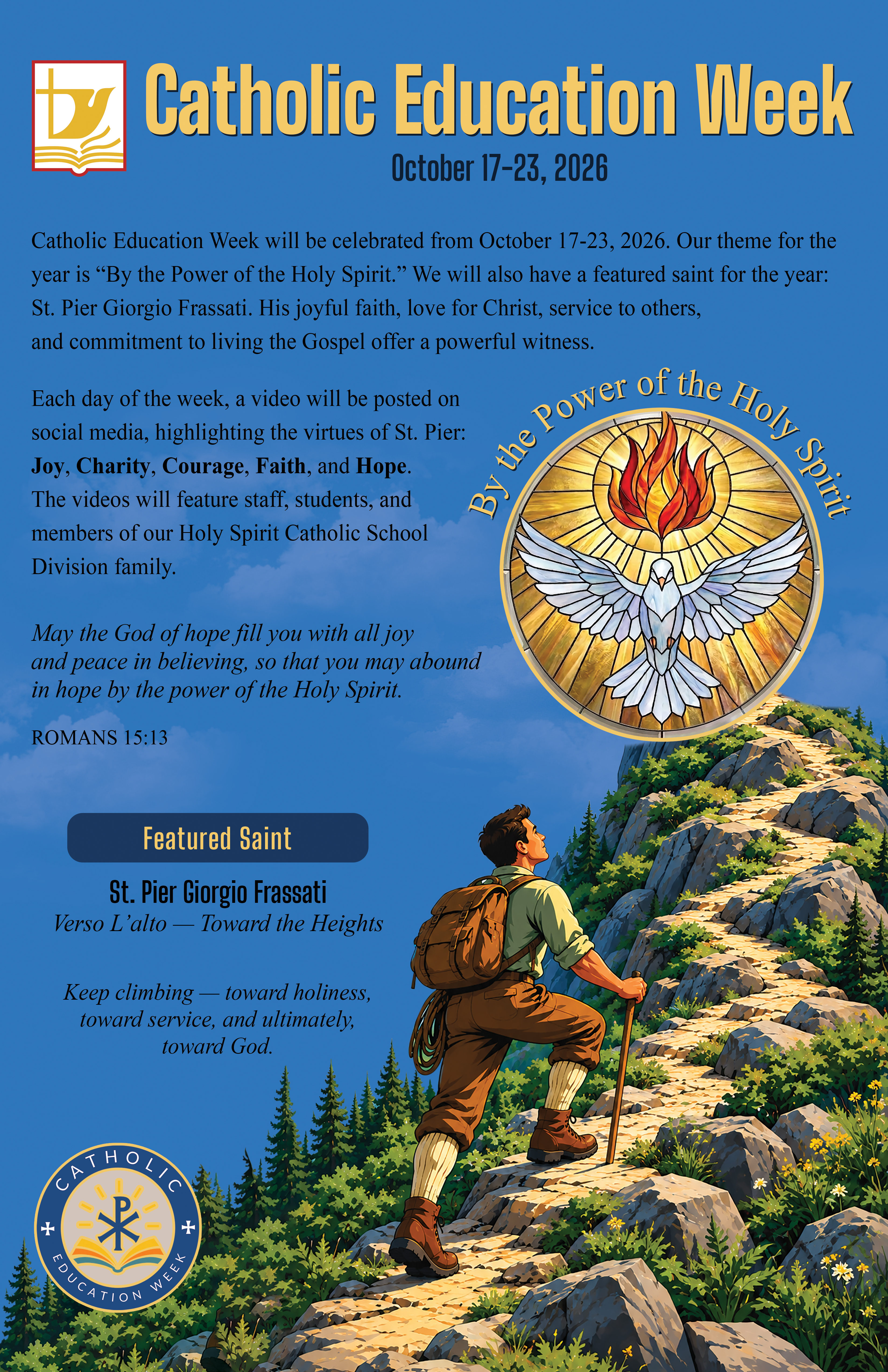 Catholic Education Week 2026 2027